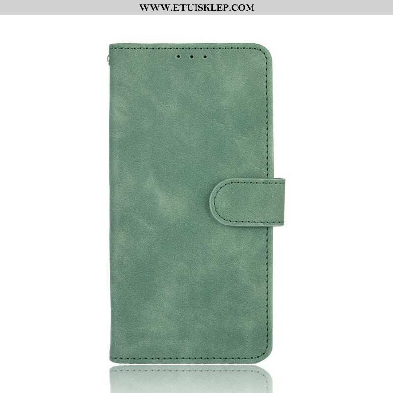 Etui Folio do Samsung Galaxy M12 / A12 Dotyk Skóry